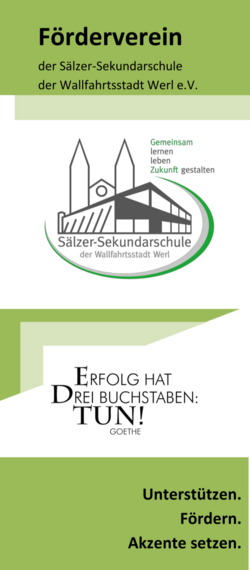 Flyer Förderverein (Stand Dez. 2019) Flyer Förderverein (Stand Dez. 2019)